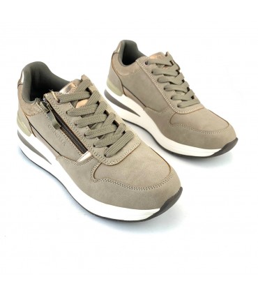 ZAPATILLA DNG CUÑA DGS29067 TAUPE