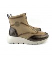 ZAPATILLA ABOTINADA AMARPIES CREMALLERA AMD29419 TAUPE