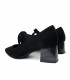 ZAPATO PIEL D CHICAS 4875 ANTE NEGRO