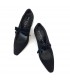 ZAPATO PIEL D CHICAS 4875 ANTE NEGRO