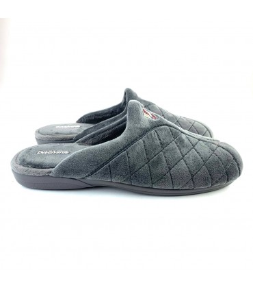 ZAPATILLA CASA DEVALVERDE ESCUDO 3523 GRIS
