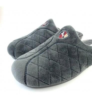 ZAPATILLA CASA DEVALVERDE ESCUDO 3523 GRIS