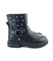 BOTA MOTERA NIÑA C1572 NEGRO