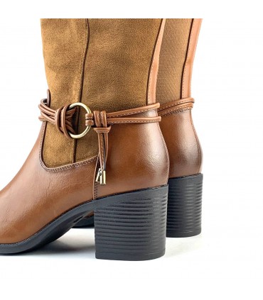 BOTA ALTA TACON AMARPIES ASY29539 CUERO