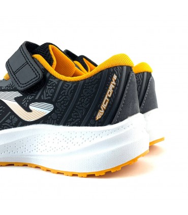 ZAPATILLA JOMA VICTORY JR 2501 BLACK ORANGE