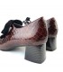ZAPATO PIEL D CHICAS 4875 COCO BURDEOS