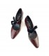 ZAPATO PIEL D CHICAS 4875 COCO BURDEOS