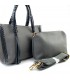 BOLSO POLIPIEL TRENZAS NDLD250304-1 GRIS