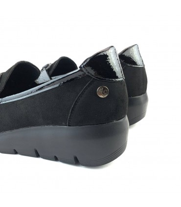 ZAPATO CUÑA AMARPIES ABZ29307 NEGRO