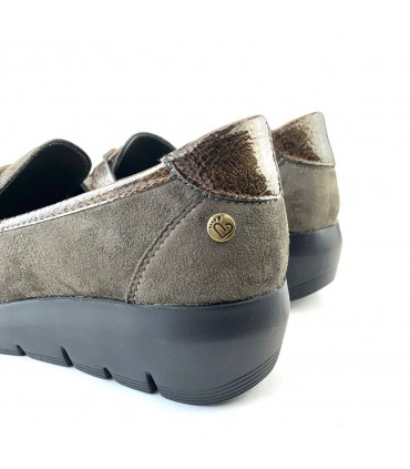ZAPATO CUÑA AMARPIES ABZ29307 TAUPE