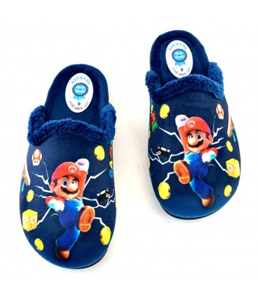ZAPATILLA CASA SUPER MARIO 61043 MARINO