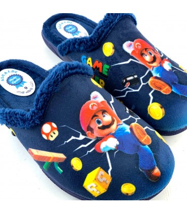 ZAPATILLA CASA SUPER MARIO 61043 MARINO