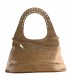 BOLSO POLIPIEL CHAPITAS ADLX250722-3 MARRON