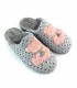 ZAPATILLA CASA DEVALVERDE 1176 OSO GRIS