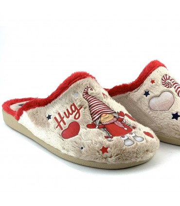 ZAPATILLA CASA JAVER 30-464 BEIG