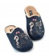 ZAPATILLA CASA JAVER PARIS 30-430 MARINO