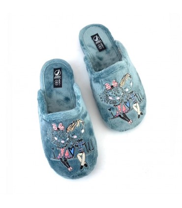 ZAPATILLA CASA JAVER 30-465 AGUAMAR