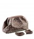 BOLSO VESTIR TACHUELAS KMV309413 CAFE