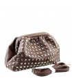 BOLSO VESTIR TACHUELAS KMV309413 CAFE