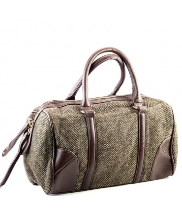 BOLSO BOMBONERA YVN28265 CAFE