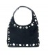 BOLSO ANTE TACHUELAS KMV309490 NEGRO
