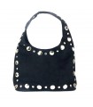 BOLSO ANTE TACHUELAS KMV309490 NEGRO