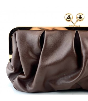 BOLSO FIESTA POLIPIEL AST20705 2 CHOCOLATE