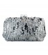 BOLSO LENTEJUELAS AST20686 4 PLATA