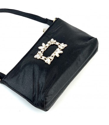 BOLSO FIESTA PLACA AST20571 NEGRO