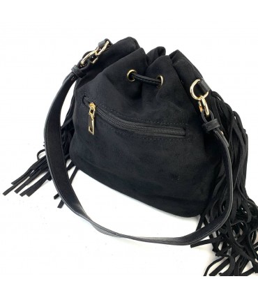BANDOLERA FLECOS ANTELINA JYL68043 NEGRO