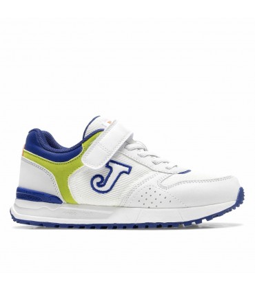 ZAPATILLA JOMA TORNADO JR 2605 WHITE ROYAL BLUE
