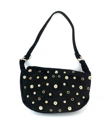 BANDOLERA TACHUELA ANTELINA MJY6173 NEGRO