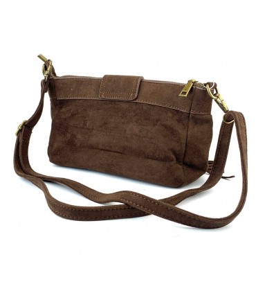 BANDOLERA FLECOS KMV309417 COFFEE
