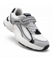 ZAPATILLA LEVIS CURTIS VELCRO SILVER