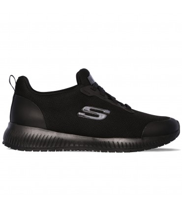 ZAPATILLA SKECHERS SQUAD BLK 77222EC BLACK WORK