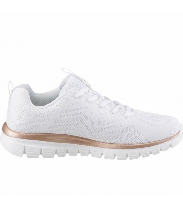 ZAPATILLA SKECHERS GRACEFUL 12615 WHITE ROSE GOLD