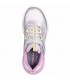 ZAPATILLA SKECHERS KIDS SMLT 303712L SILVER MULTI