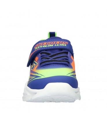 ZAPATILLA SKECHERS KIDS LUCES BLMT 400139N BLUE MULTI