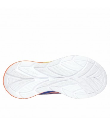 ZAPATILLA SKECHERS KIDS LUCES BLMT 400139L BLUE MULTI