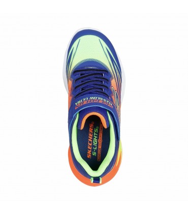 ZAPATILLA SKECHERS KIDS LUCES BLMT 400139L BLUE MULTI