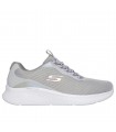 ZAPATILLA SKECHERS ELASTICOS SKECK GLIMMER ME 150041 GRAY LAVANDER