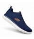 ZAPATILLA SKECHERS SUMMITS 232963 NAVY ORANGE