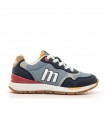 ZAPATILLA MUSTANG CASUAL 49111 NAVY CAMEL