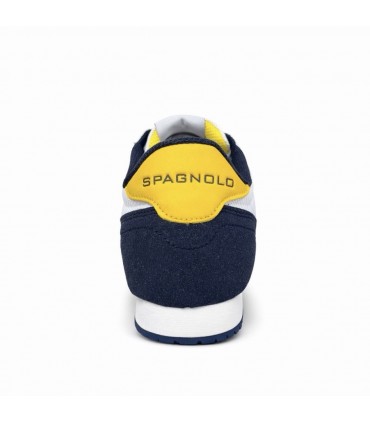 ZAPATILLA SPAGNOLO RAYAS 40060 BLANCO MARINO