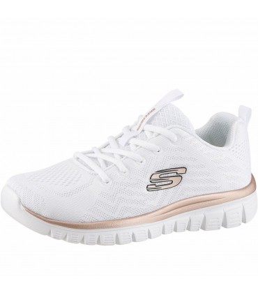 ZAPATILLA SKECHERS GRACEFUL 12615 WHITE ROSE GOLD