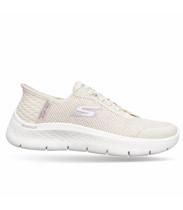 ZAPATILLA SKECHERS SLIP-INS GO WALK FLEX 124836 OFF WHITE.