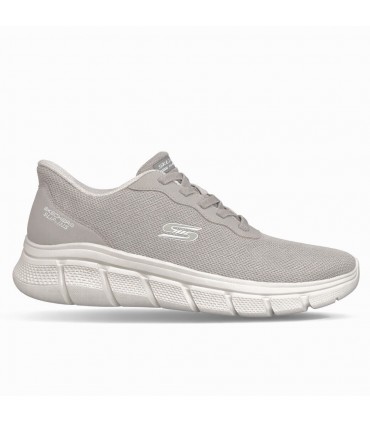 ZAPATILLA SKECHERS SLIP-INS  BOBS FLEX LUCY 117324 TAUPE