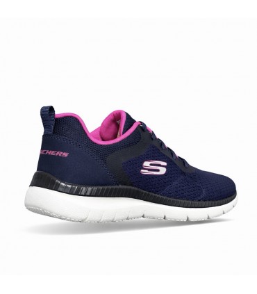 ZAPATILLA SKECHERS QUICK PATH 12607 NAVY PINK