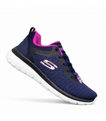 ZAPATILLA SKECHERS QUICK PATH 12607 NAVY PINK