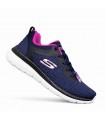 ZAPATILLA SKECHERS QUICK PATH 12607 NAVY PINK